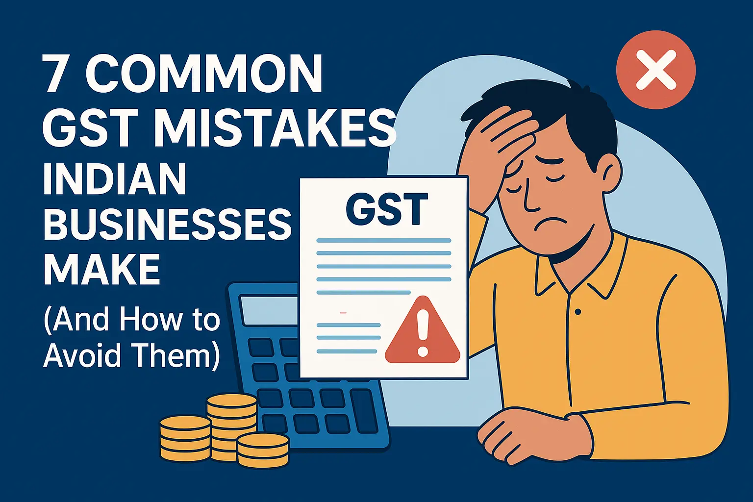 7 Common GST Mistakes Indian Businesses Make (And How to Avoid Them)