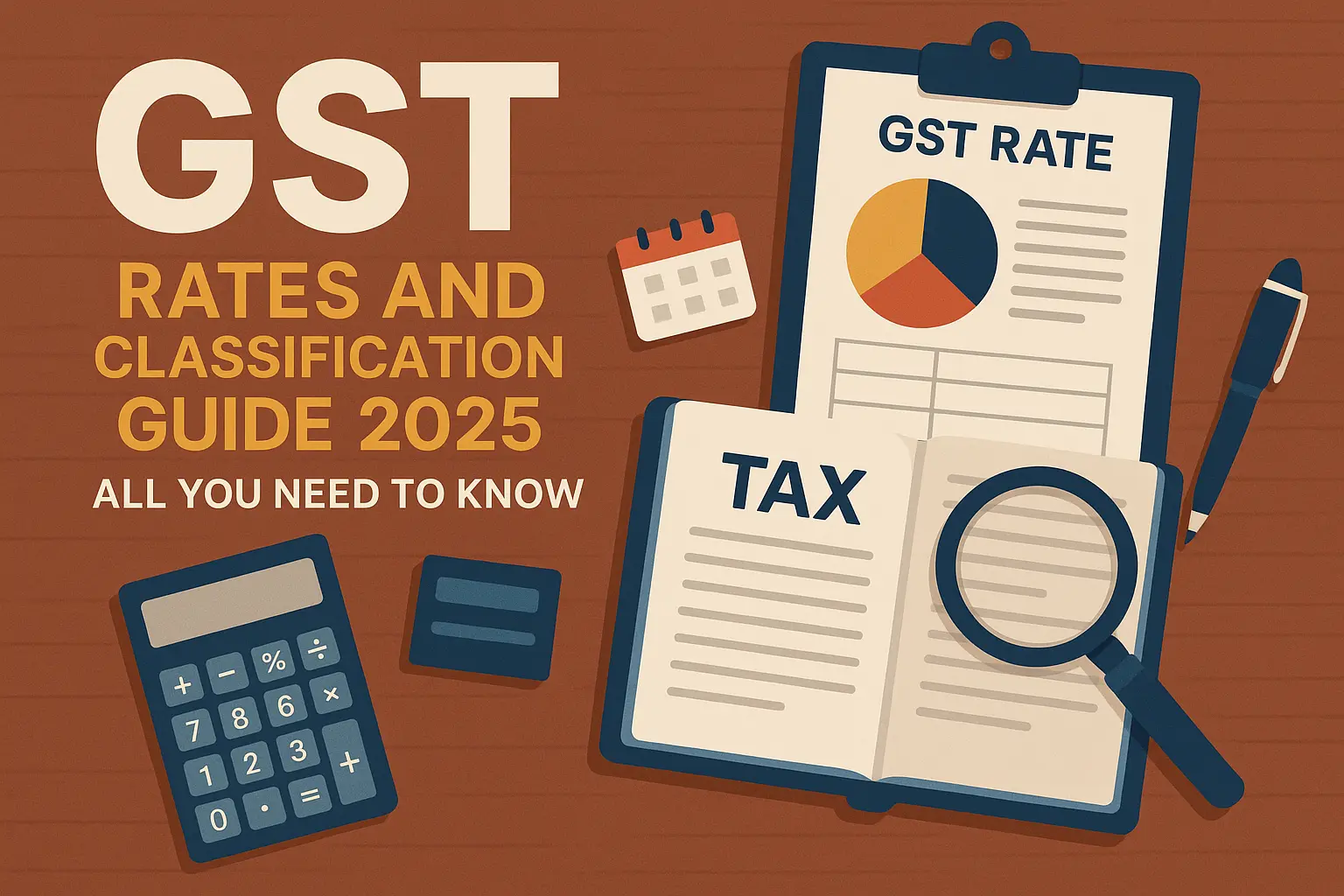 GST rates and classification guide